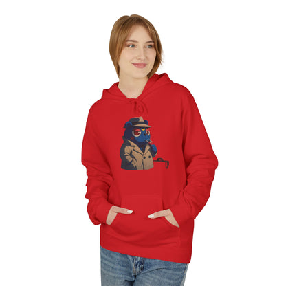 4NBT Fleece Hoodie with Fun Graphic, Cool Streetwear, Unisex Apparel, Unique Gift for Gamers, Trendy Layering Piece