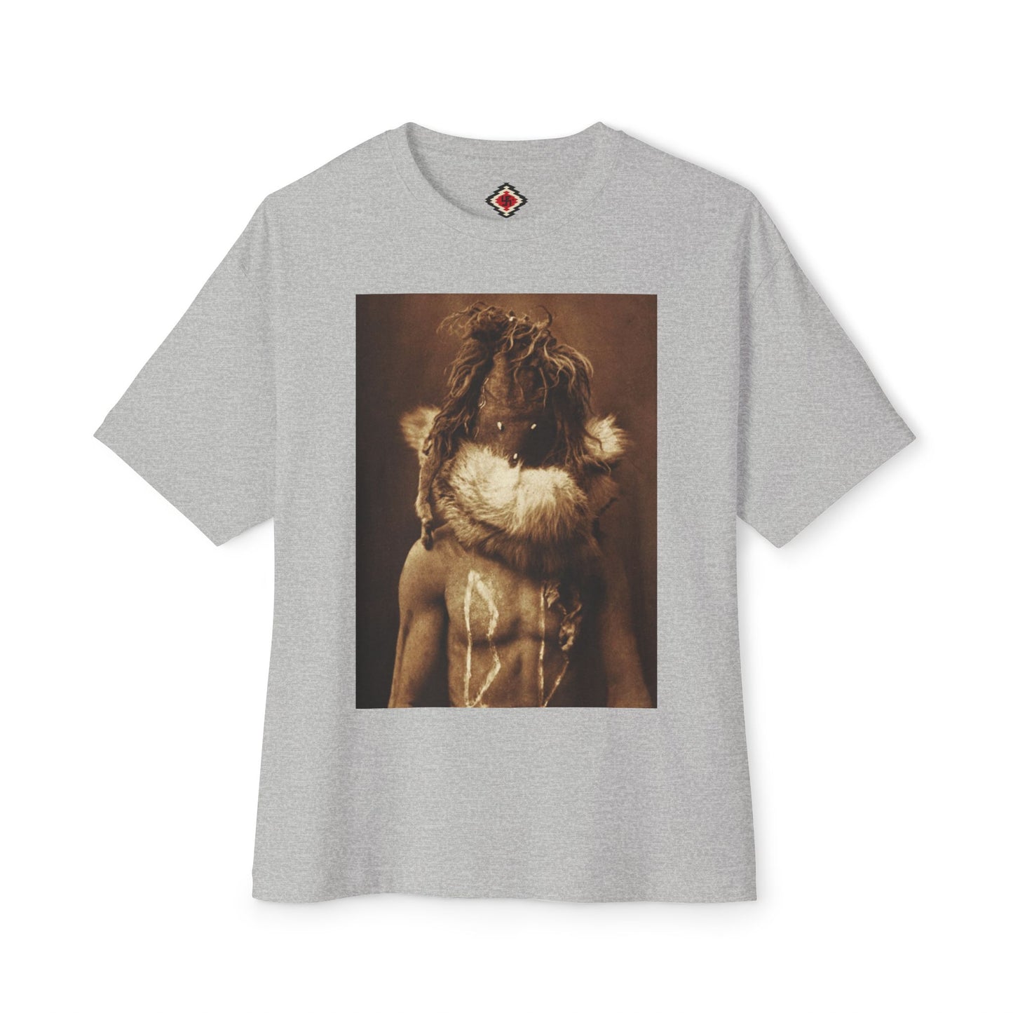 Yei Spirit Oversized Tee – Unique Graphic Tee, Unisex Streetwear, Vintage Look, Festival Wear, Boho Style Shirt