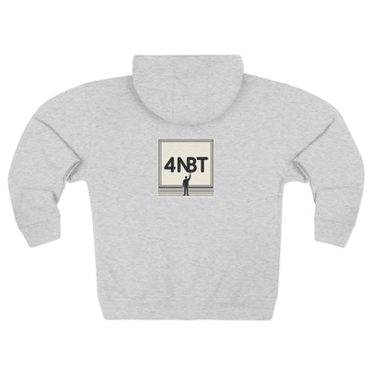 4NBT Unisex Graphic Zip Hoodie with Unique Designs, Cozy Casual Wear, Perfect Gift for Friends, Streetwear Essentials, Unisex Fashion Item