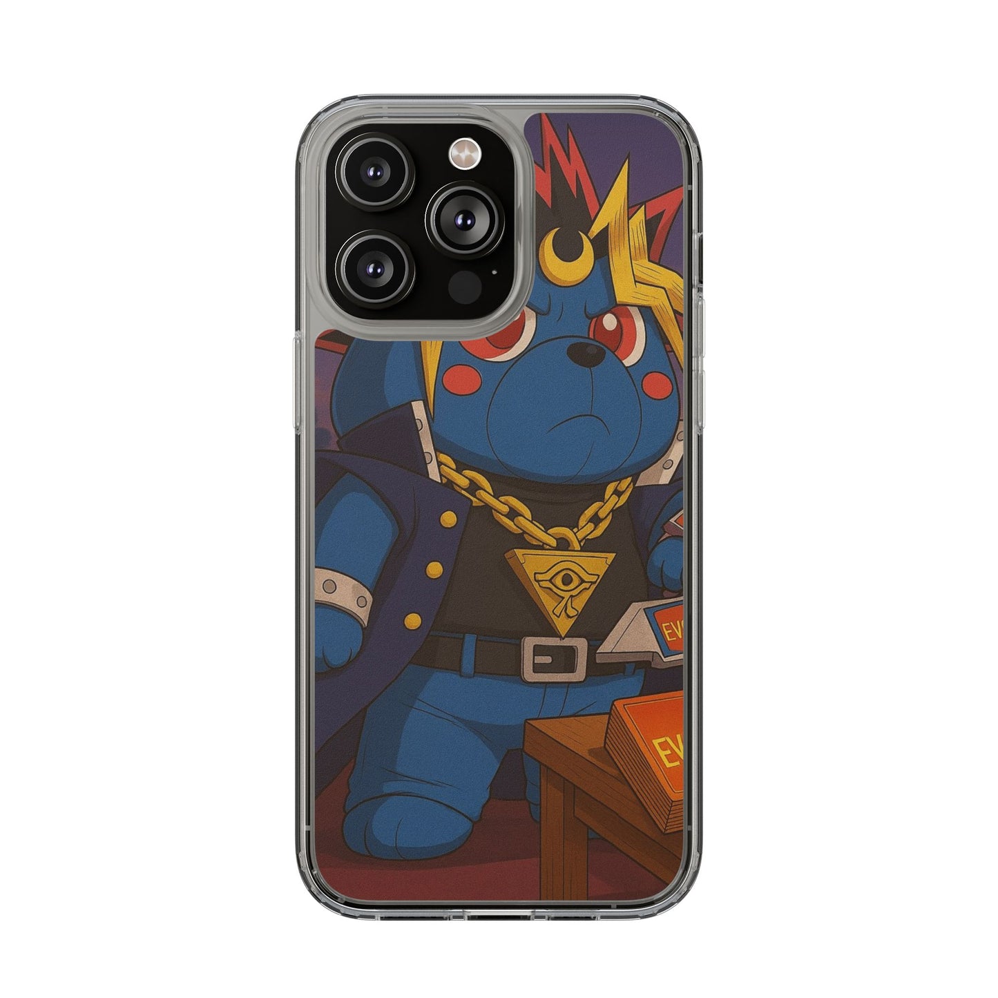 4NBT Clear Cases for Gaming Fans, Illustrated Phone Protection, Cute Anime Style, Collectible Accessories, Perfect Gift for Gamers