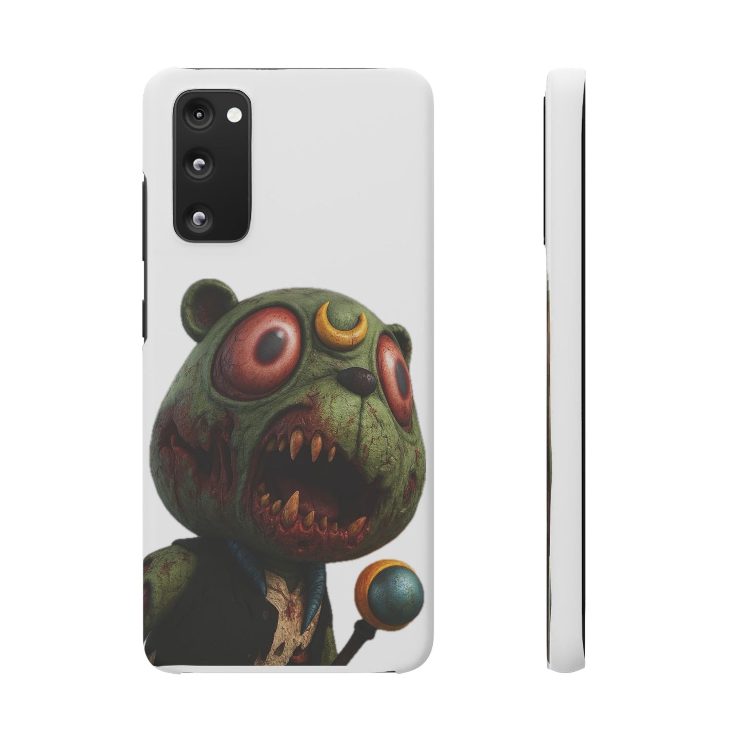 4NBT Zombie Bear Phone Case, Horror Snap Case, Cute but Spooky Accessory, Gift for Halloween, Unique Phone Cover