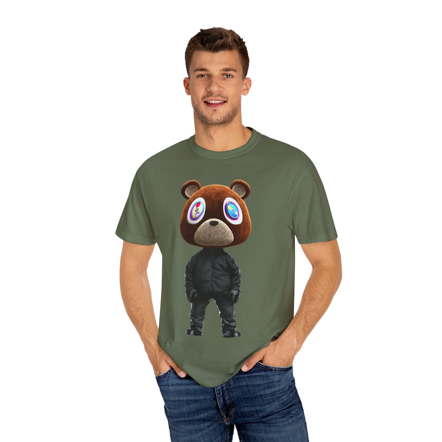 Ye Bear Graphic Unisex T-Shirt, Cute Casual Tee, Gift for Animal Lovers, Streetwear Top, Unique Graphic Tee