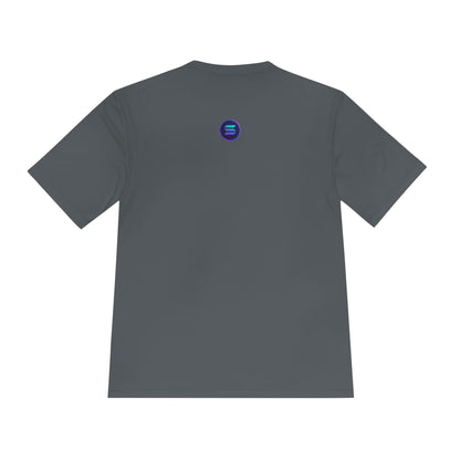 Unisex Moisture Wicking Tee featuring SOLANA & YZY designs, Perfect for Athletes, Casual Wear, Fitness Goals, Everyday Use, Sports Events