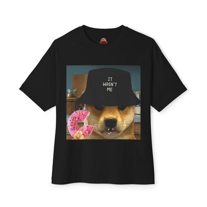 WIF Boxy Tee, Unisex Oversized T-Shirt, Gift for Dog Lovers, Cute Pet Apparel, Casual Everyday Wear, Funny Graphic Tee