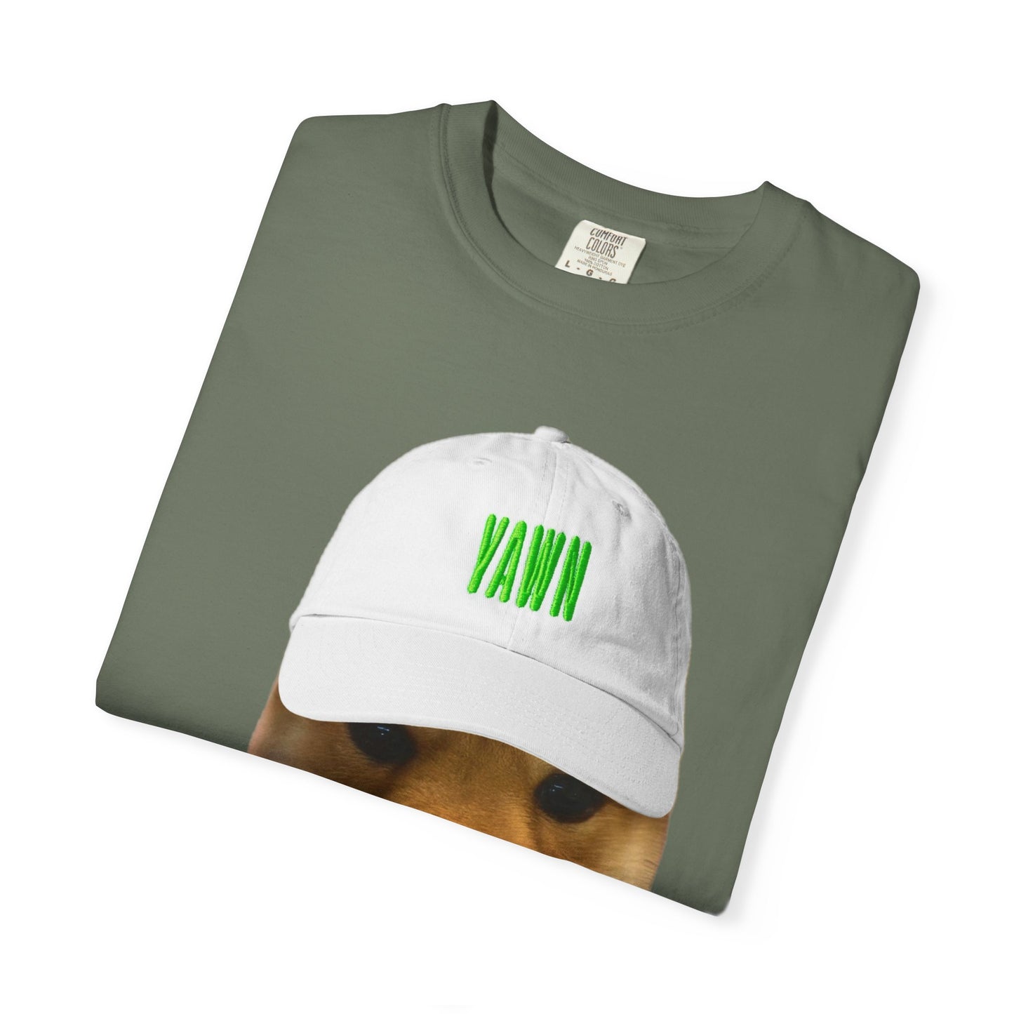 Unisex WIF Yawn T-Shirt | Funny Pet Lover Tee | Casual Wear | Gift for Dog Owners | Animal Humor Apparel | Quirky Fashion