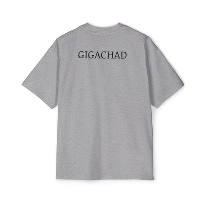 GIGA Stylish Men's Oversized Tee for Comfort Lovers, Casual Wear, Street Style, Gift for Him, Trendy Tee with Gigachad Design