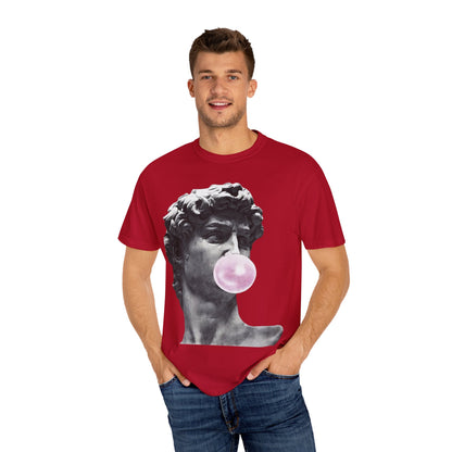 @ye Bubblegum David T-Shirt | Trendy Unisex Tee, Art-Inspired Shirt, Casual Summer Wear, Gift for Art Lovers i