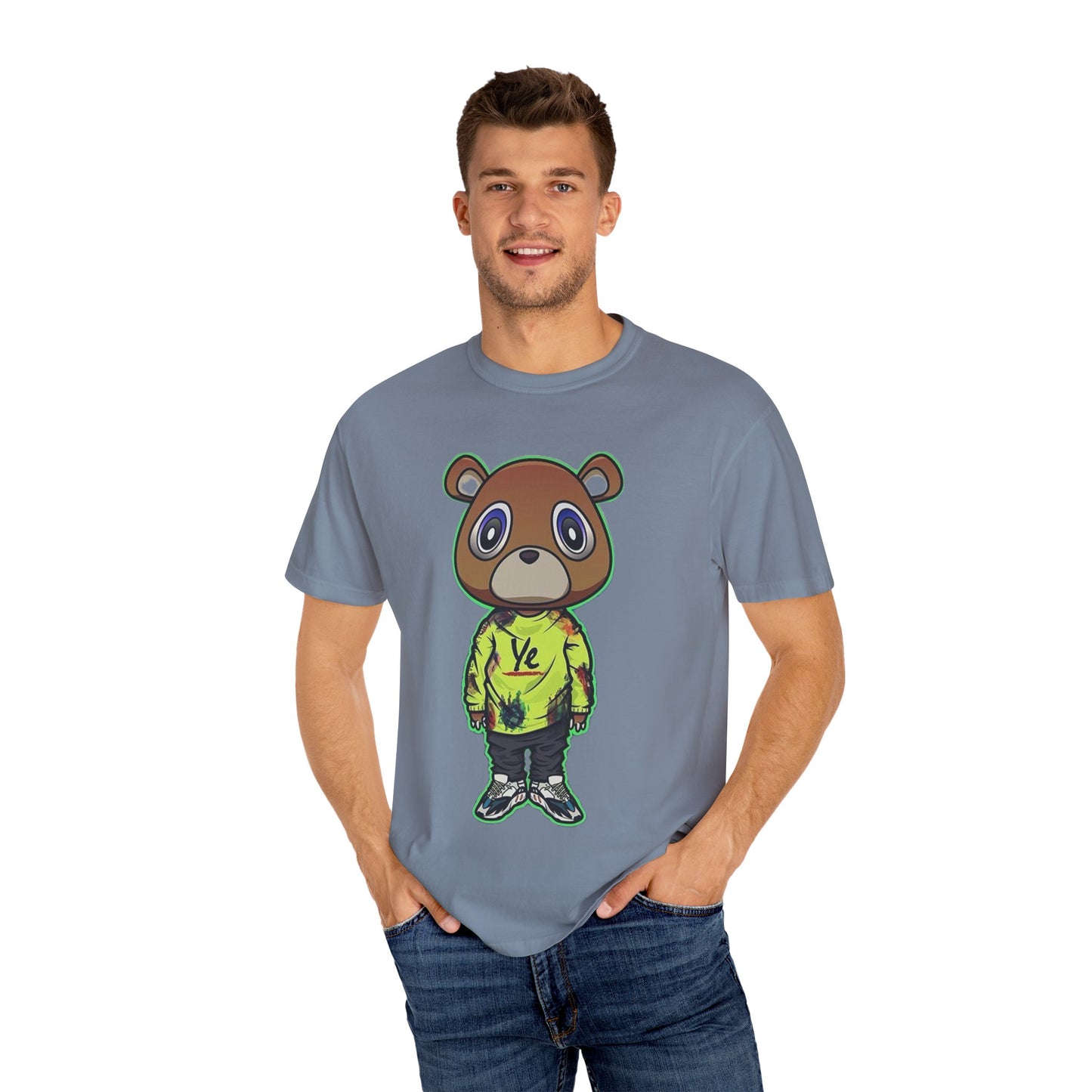 Ye Bear T-Shirt for Casual Wear, Graphic Tee, Unisex Apparel, Hipster Style, Gift for Friends, Streetwear Top