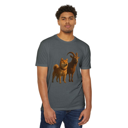 GOAT T-Shirt, Unisex T-Shirt, Pet Lover Gift, Animal-Themed Apparel, Fun Casual Wear, Unique Graphic Tee