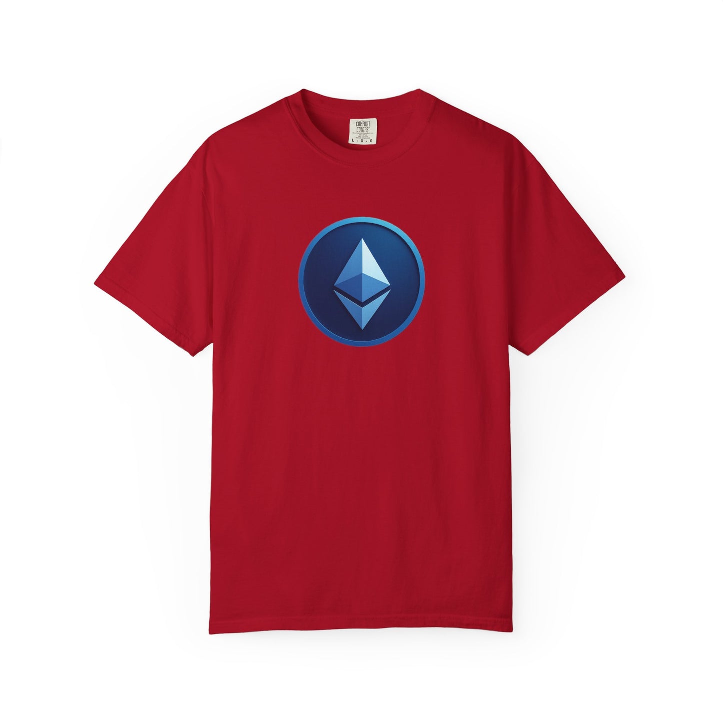 Ethereum Graphic T-Shirt, Unisex Casual Tee, Blockchain Apparel, Gamer Shirt, Crypto Gift, Stylish Streetwear