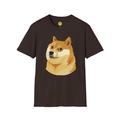 Doge Lover Unisex T-Shirt, Funny Pet Tee, Cute Graphic Tee, Casual Wear, Gift for Dog Owners, Birthday Gift, Relaxed Fit