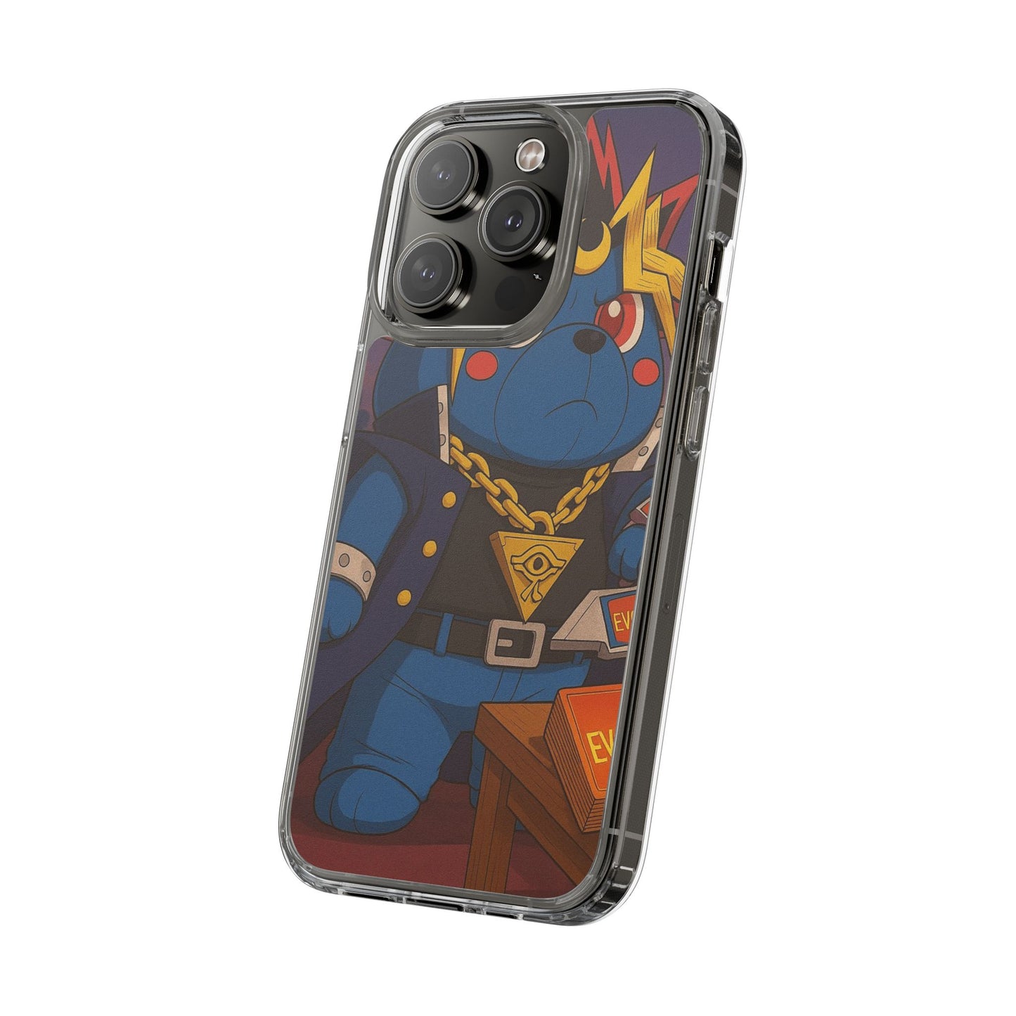 4NBT Clear Cases for Gaming Fans, Illustrated Phone Protection, Cute Anime Style, Collectible Accessories, Perfect Gift for Gamers
