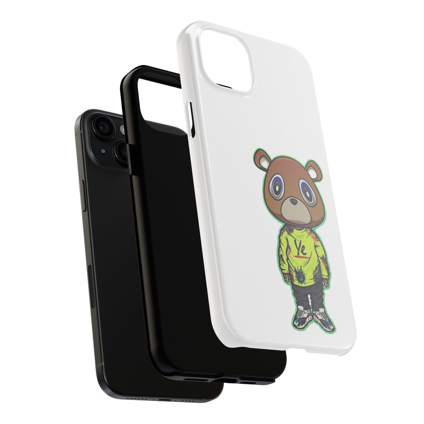 Ye Bear Tough Phone Cases with Cartoon Design - Unique Phone Cover, Durable Mobile Case, Cool Gift for Teens, Fun Accessory for Everyday Use
