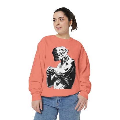 TROLL Stylish Unisex Sweatshirt with Playful Graphic, Trendy Streetwear, Cozy and Casual, Perfect Gift for Any Occasion, Unique Art Design