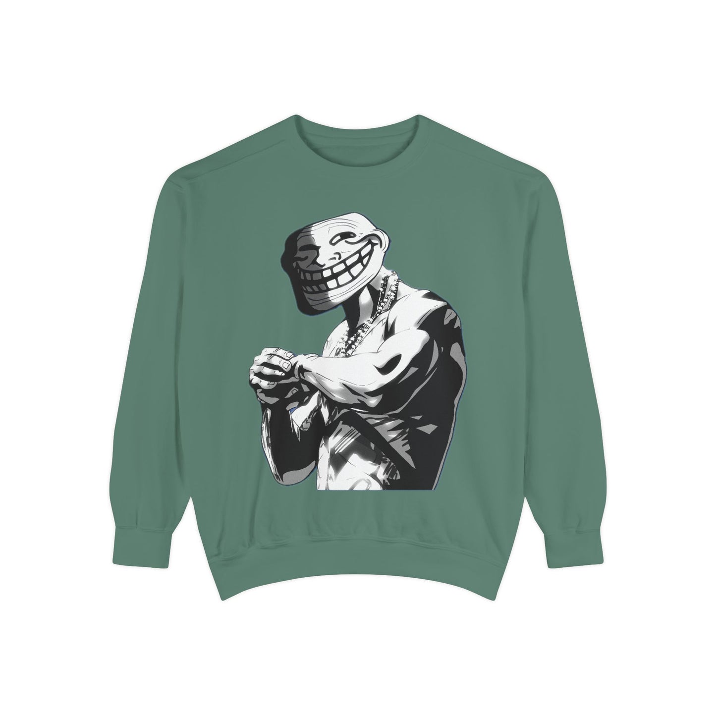 TROLL Stylish Unisex Sweatshirt with Playful Graphic, Trendy Streetwear, Cozy and Casual, Perfect Gift for Any Occasion, Unique Art Design