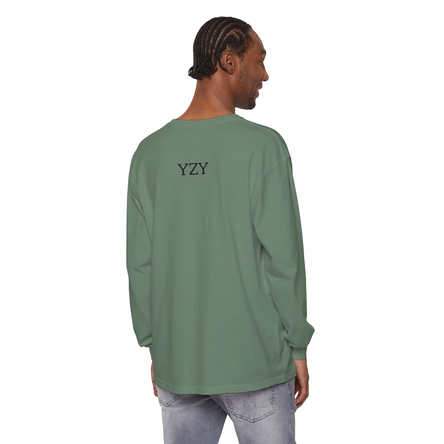 Swasticoin Mystical Mountain Long Sleeve T-Shirt | Unisex Graphic Tee, Trendy Layering Top, Casual Wear, Perfect Gift for Adventurers