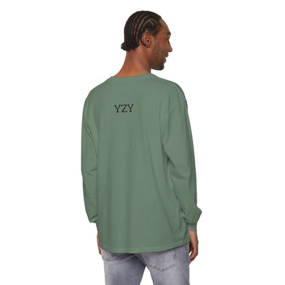 Swasticoin Mystical Mountain Long Sleeve T-Shirt | Unisex Graphic Tee, Trendy Layering Top, Casual Wear, Perfect Gift for Adventurers