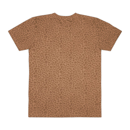 Trench Merch Crown Leopard Print Tee, Casual Statement Shirt, Urban Fashion Top, Gift for Him, Everyday Wear