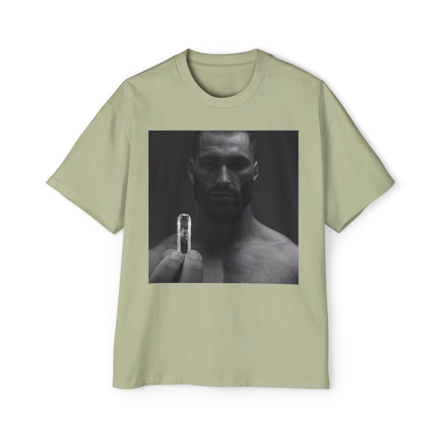 GIGA Men's Oversized Graphic Tee - Streetwear Staple, Gigachad Design, Casual Comfort, Perfect Gift for Him, Ideal for Music Festivals, [...]