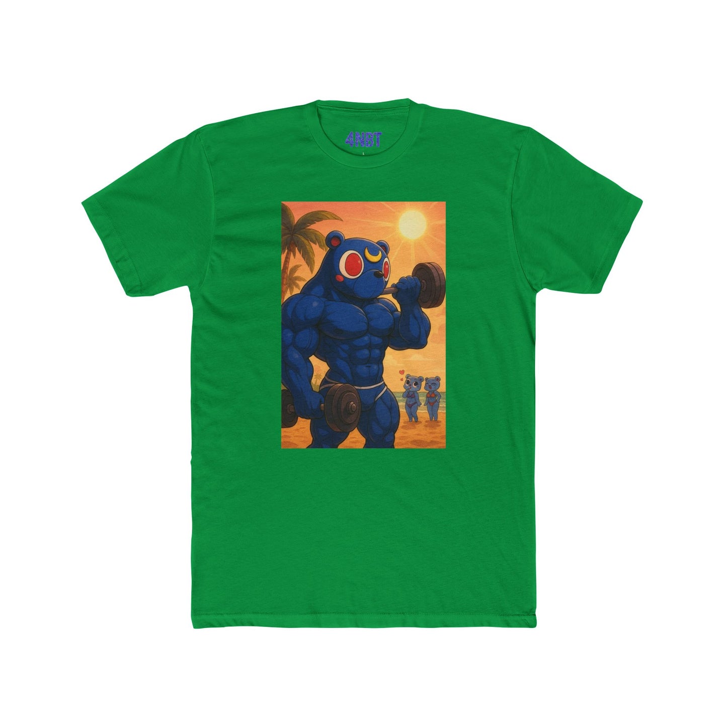 4NBT Stylish Graphic Tee, Fun Summer Shirt, Cool Gift for Him/Her, Casual Everyday Wear, Perfect for Beach Days, Unique Art Design