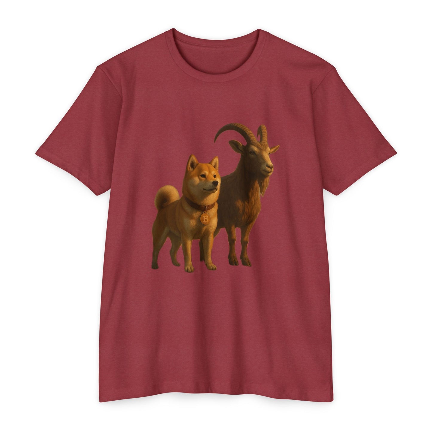GOAT T-Shirt, Unisex T-Shirt, Pet Lover Gift, Animal-Themed Apparel, Fun Casual Wear, Unique Graphic Tee
