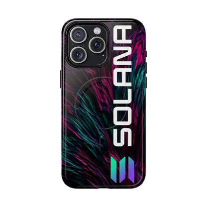 Solana Tough Magnetic Phone Case | Stylish Protection, Unique Art, Gift for Tech Lovers, Phone Accessory, Modern Design