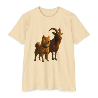 GOAT T-Shirt, Unisex T-Shirt, Pet Lover Gift, Animal-Themed Apparel, Fun Casual Wear, Unique Graphic Tee