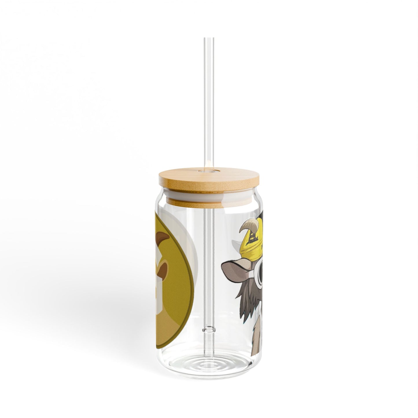 Goat Sipper Glass, 16oz – Fun Drinking Glass for Kids, Eco-friendly Reusable Glass, Perfect for Birthdays and Summer Parties, [...]