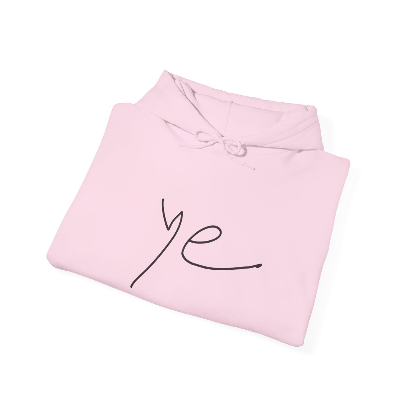 Ye 7BN Minimalist Unisex Hooded Sweatshirt, Casual Streetwear, Gift for Fans, Cozy Layering, Everyday Style, Unique Graphic Hoodie