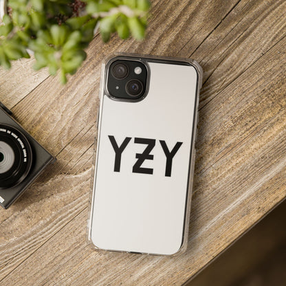 4NBT Minimalist Phone Case, Clear Impact Case, Phone Protection, Trendy Accessory, Gift for Music Lovers, Modern Design