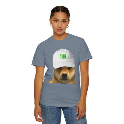Unisex WIF Yawn T-Shirt | Funny Pet Lover Tee | Casual Wear | Gift for Dog Owners | Animal Humor Apparel | Quirky Fashion