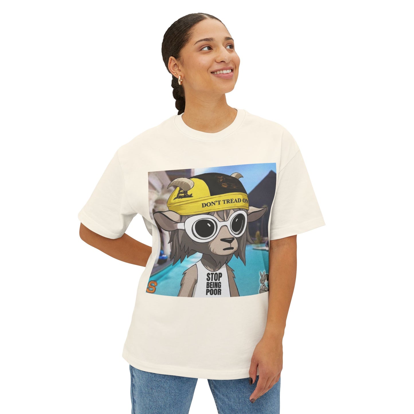 Cool Goat Alon Unisex Oversized Tee | Fun Summer Vibes | Perfect Gift for Friends | Stylish Casual Wear, Relaxed Fit T-Shirt, Pool Party [...]