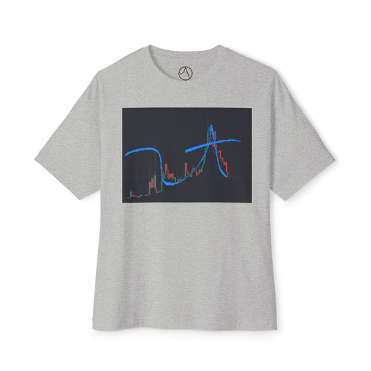 @ye Stylish Unisex Oversized Boxy Tee with Trendy Graph Design, Casual Fashion Tee, Streetwear Top, Comfortable Everyday Wear, Gift for Friends