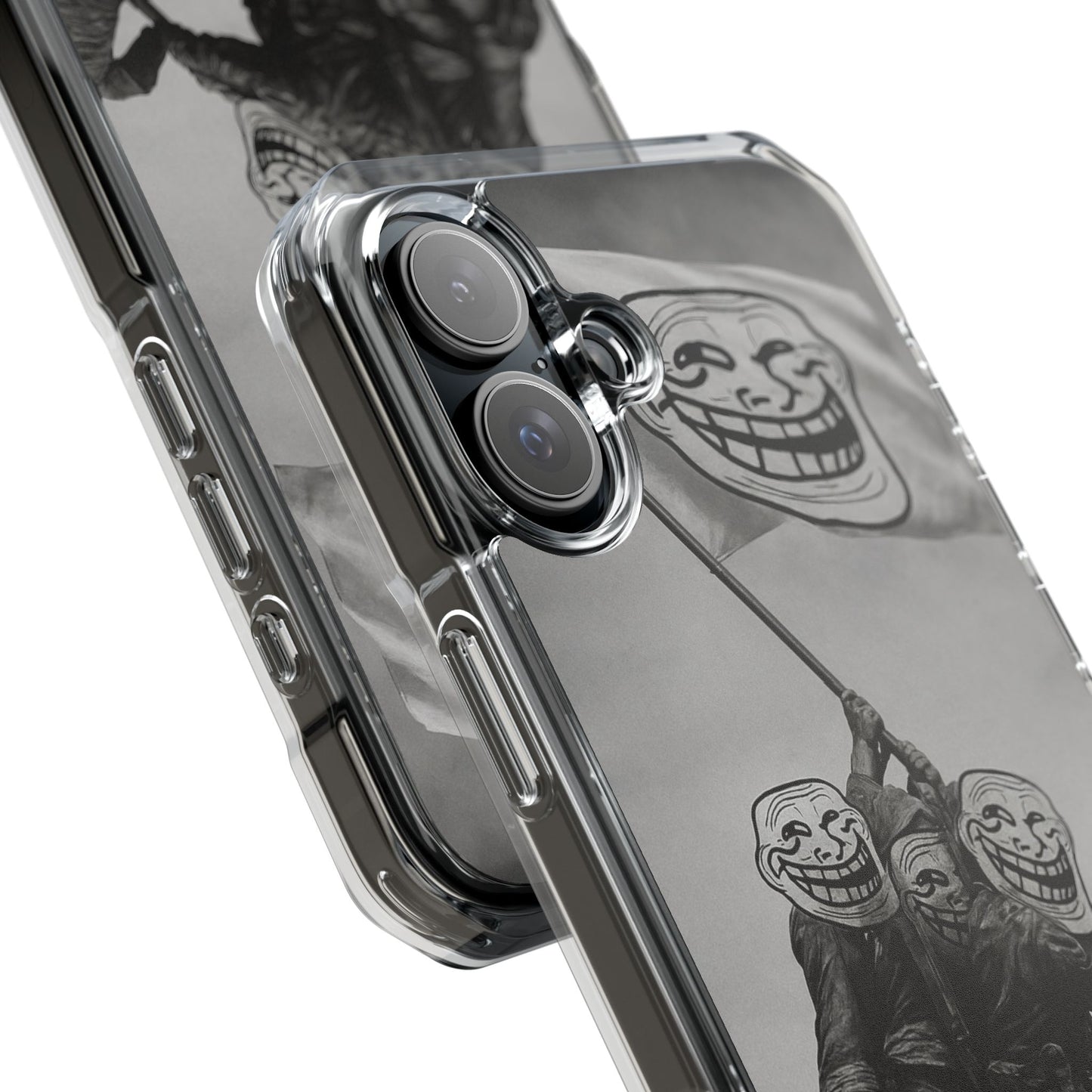 TROLL Flag Phone Case, Trendy Phone Cover, Gift for Gamers, Unique Phone Accessory, Funny Phone Protection