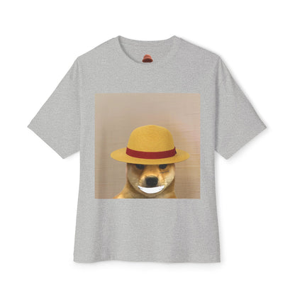 WIF One Piece Oversized Tee, Unisex Graphic Tee, Funny Dog Shirt, Casual Wear, Gift for Dog Lovers, Cute Animal Art
