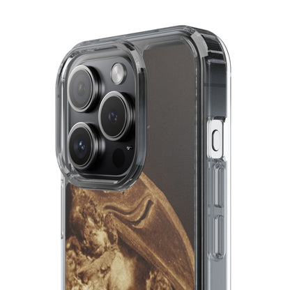 Yei Vintage Bird Design Clear Phone Case, Artistic Phone Accessories, Unique Gift for Nature Lovers, Eco-Friendly Tech Case, Stylish Protection