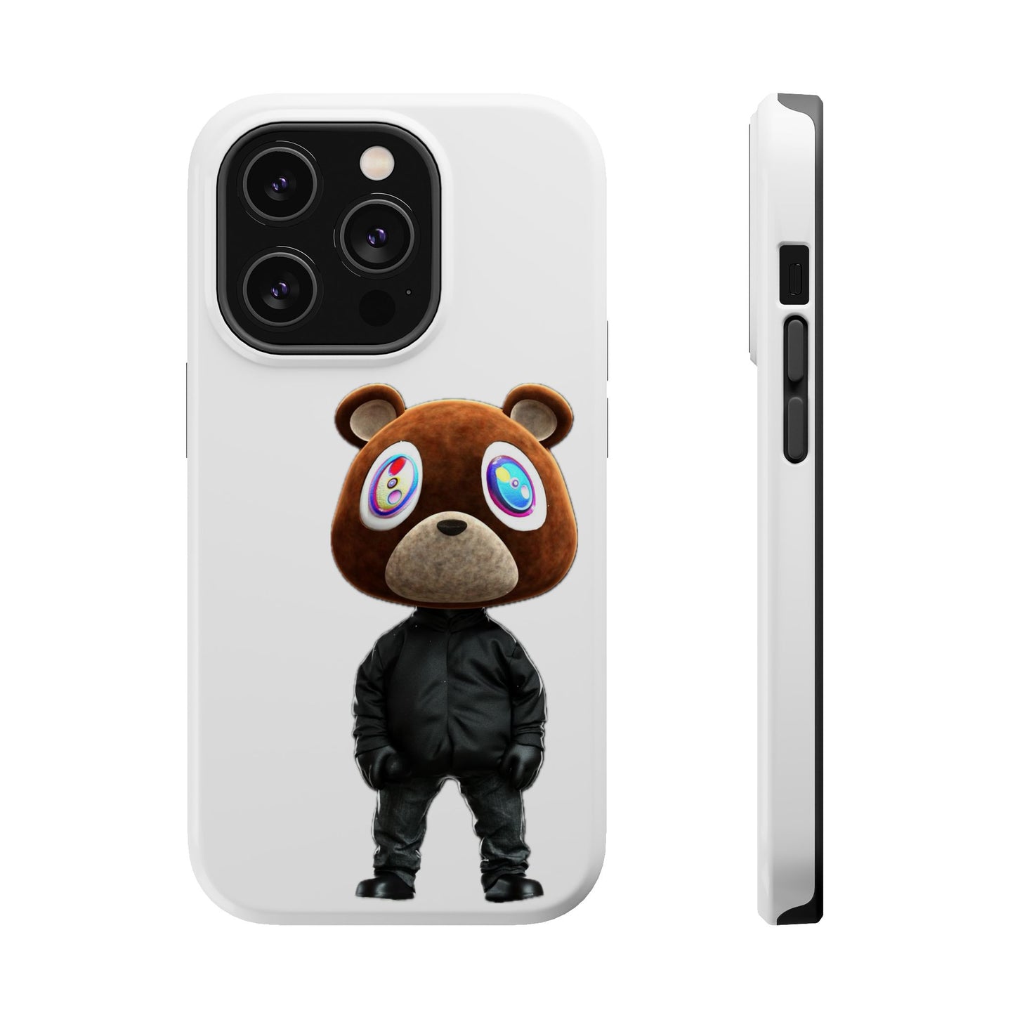 Ye Bear Character Magnetic Phone Cases, Fun Gift, Unique Phone Accessory, Trendy Tech, Personalized Style, Everyday Use