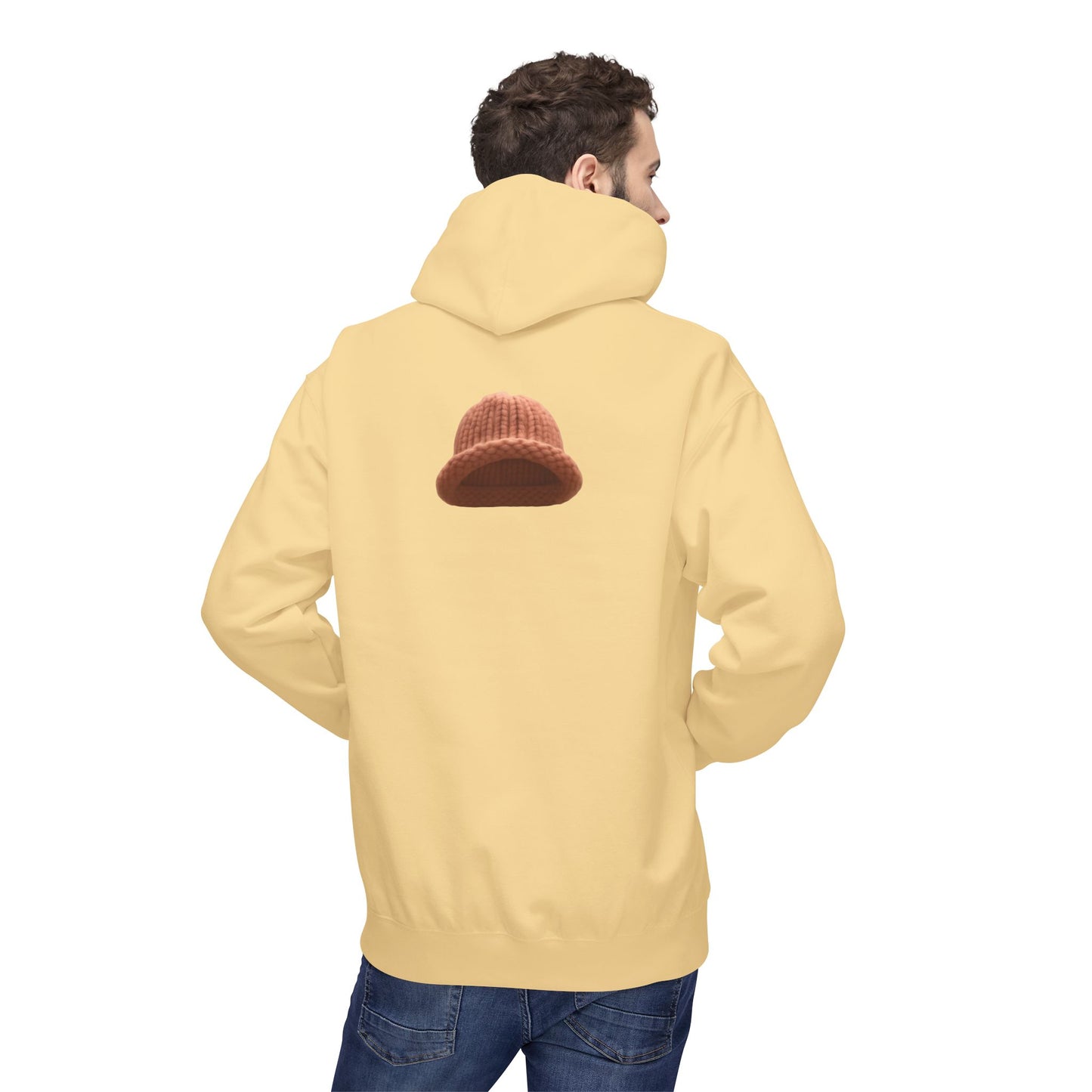 WIF Art Hoodie, Cozy Fleece Pullover for Art Lovers, Unique Gift for Creative Souls, Perfect for Casual Wear, Art-Inspired Fashion
