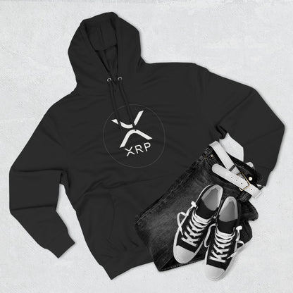 XRP Cozy Three-Panel Fleece Hoodie for Relaxed Casual Style, Perfect for Lounging, Gifting, Everyday Wear, and Cozy Nights