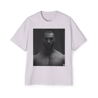 GIGA Stylish Men's Oversized Tee for Comfort Lovers, Casual Wear, Street Style, Gift for Him, Trendy Tee with Gigachad Design
