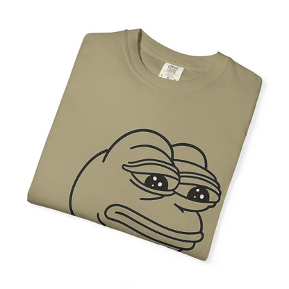 Thoughtful Pepe Unisex T-Shirt, Funny Graphic Tee, Gift for Friends, Casual Wear, Meme Inspired Fashion