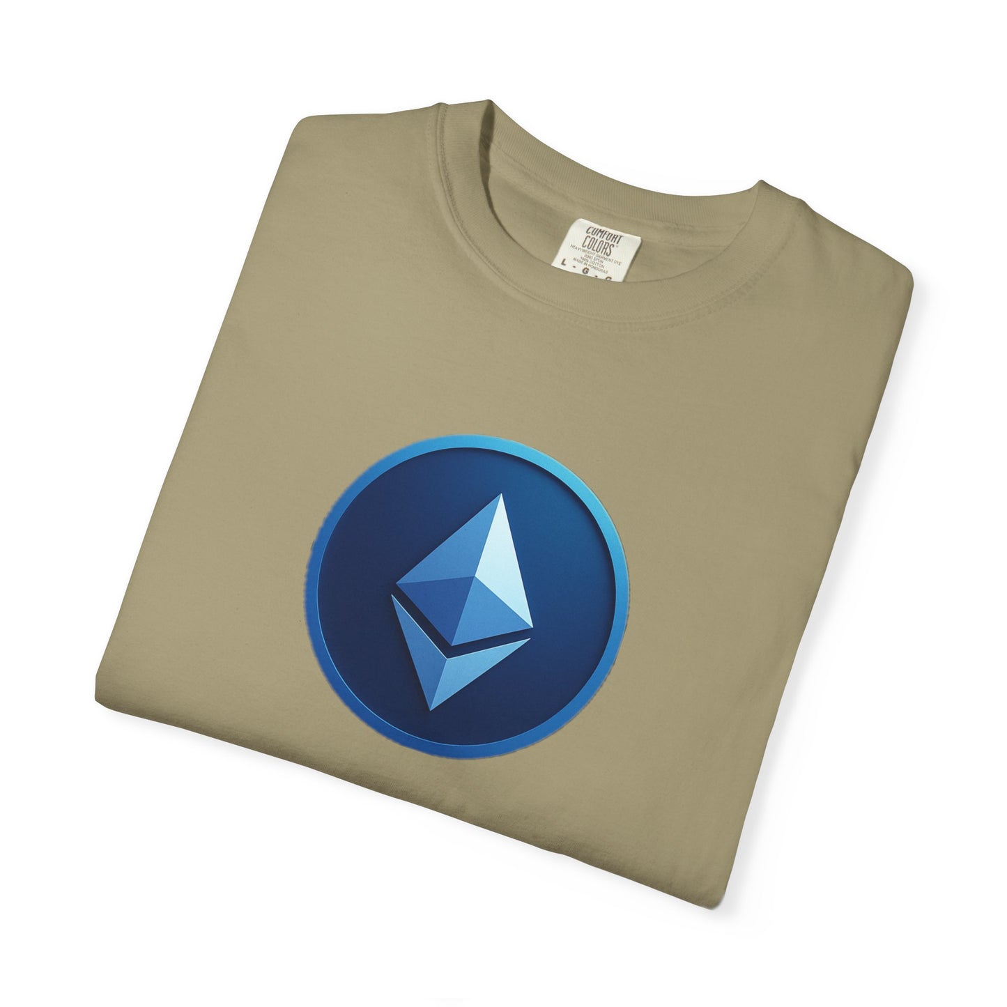 Ethereum Graphic T-Shirt, Unisex Casual Tee, Blockchain Apparel, Gamer Shirt, Crypto Gift, Stylish Streetwear