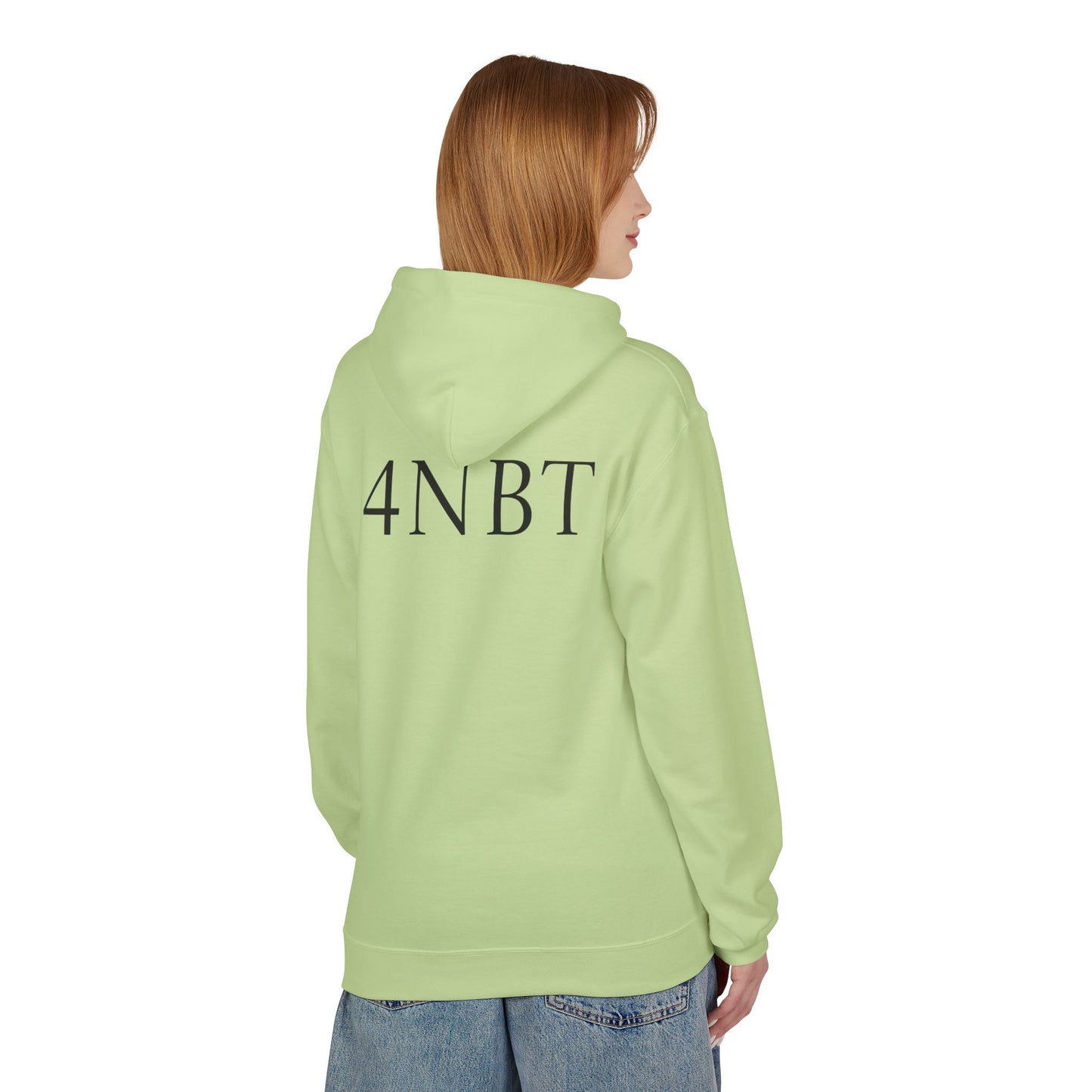 4NBT Fleece Hoodie with Fun Graphic, Cool Streetwear, Unisex Apparel, Unique Gift for Gamers, Trendy Layering Piece