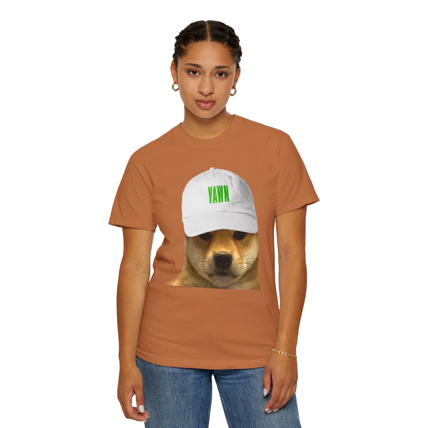 Unisex WIF Yawn T-Shirt | Funny Pet Lover Tee | Casual Wear | Gift for Dog Owners | Animal Humor Apparel | Quirky Fashion