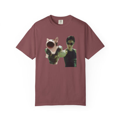 POPCAT Street Style Unisex T-Shirt | Vintage Graphic Tee, Casual Outfit, Gift for Friends, Meme Apparel, Conversation Starter