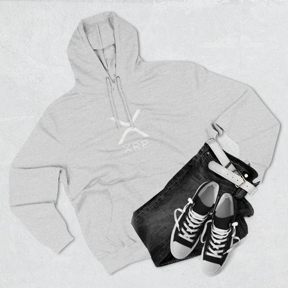 XRP Cozy Three-Panel Fleece Hoodie for Relaxed Casual Style, Perfect for Lounging, Gifting, Everyday Wear, and Cozy Nights