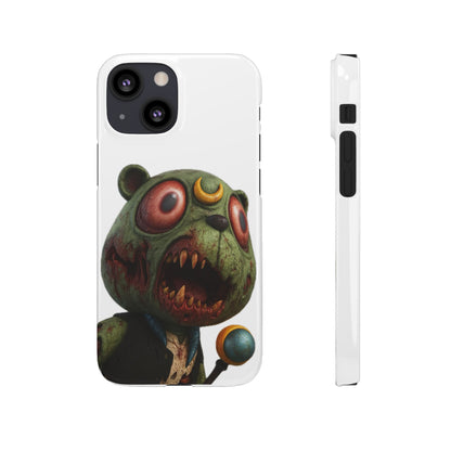 4NBT Zombie Bear Phone Case, Horror Snap Case, Cute but Spooky Accessory, Gift for Halloween, Unique Phone Cover
