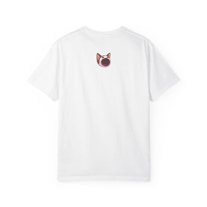 POPCAT Lover T-shirt, Cute Dog and Cat Design, Unisex Cotton Top, Perfect Gift for Animal Lovers, Ideal for Casual Wear or Home