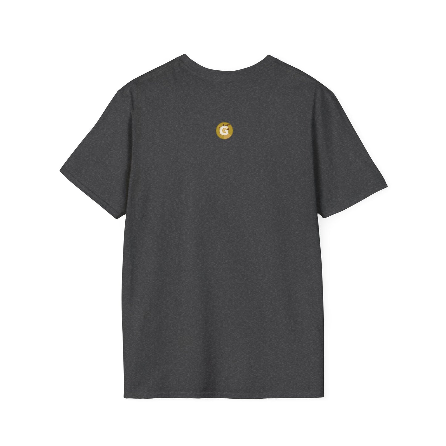 Golden Goat Unisex Softstyle T-Shirt | Cute Goat Tee for Animal Lovers, Birthday Gift, Casual Wear, Farmhouse Decor, Nature Fans