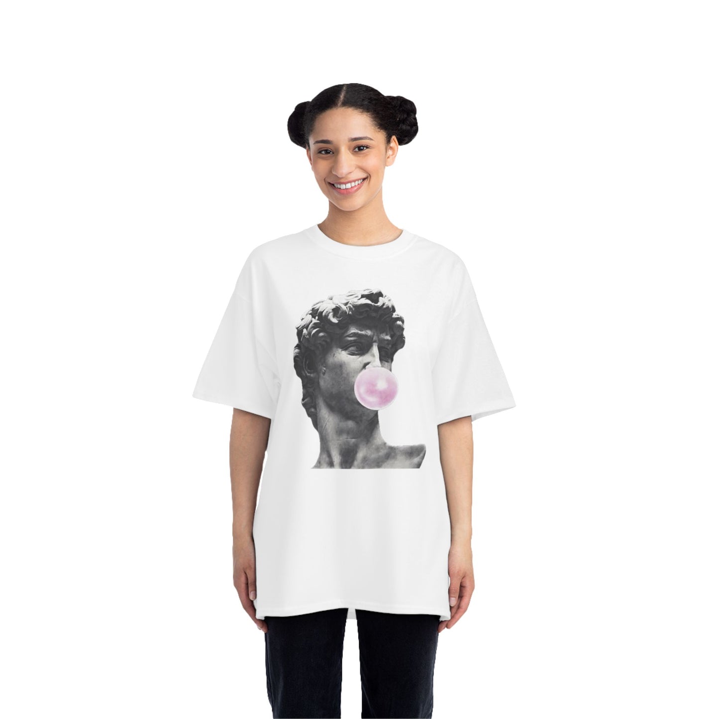 @ye Bubblegum Tee | Playful Art T-Shirt, Funny Graphic Shirt, Gift for Art Lovers, Statue Inspired Apparel, Unique Statement Top